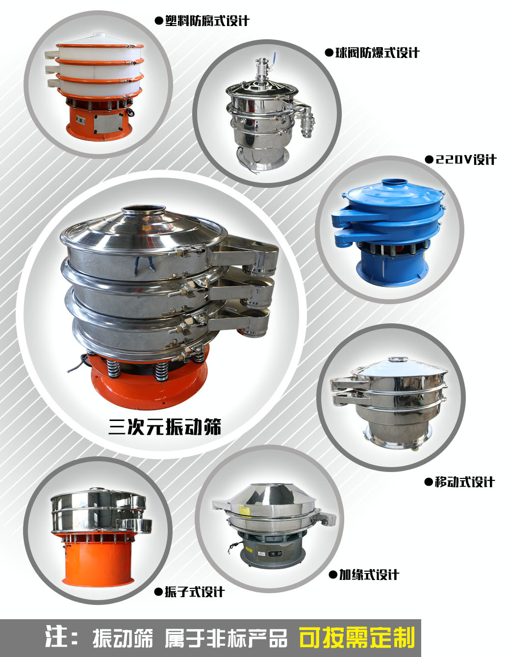 山東臨沂 可移動式振動篩粉機已經制作完成 正在準備發貨——泓博緣機械